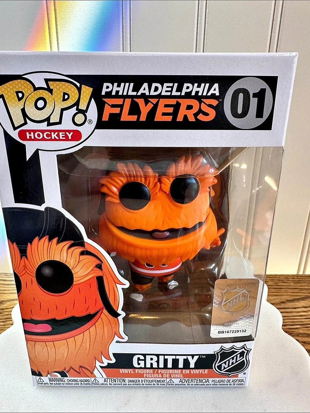 Funko Gritty Philadelphia Flyers Pop! Vinyl #01 Philadelphia Flyers Pop! Hockey